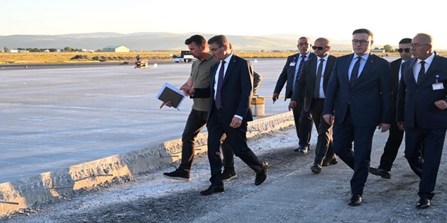 Erzurum Havalimanı’ndaki Çalışmalara Yerinde İnceleme Yapıldı